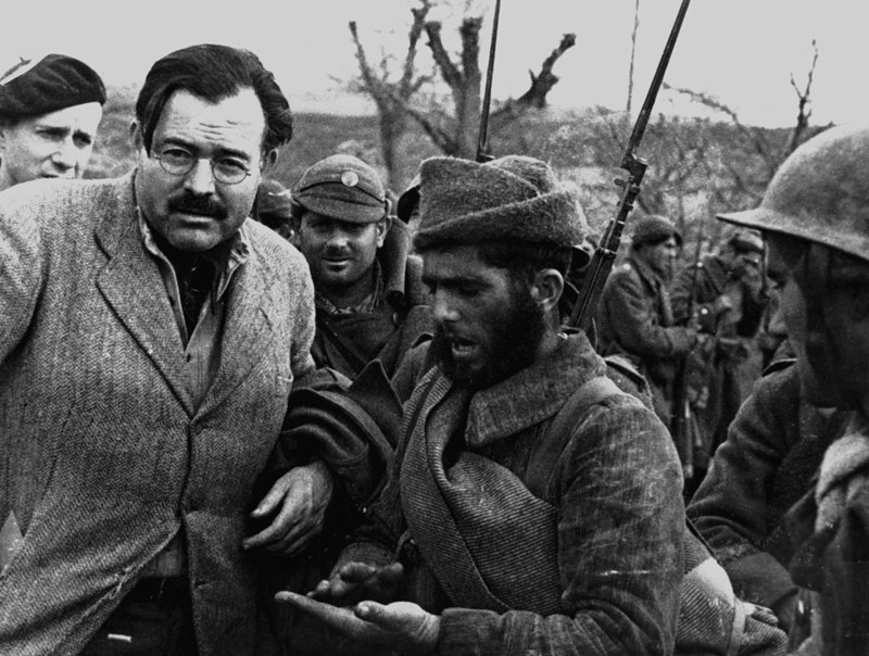 #taldiacomavui de 1961 es va suicidar el periodista i escriptor, #PremiNobel, Ernest Hemingway. #GuerraCivil