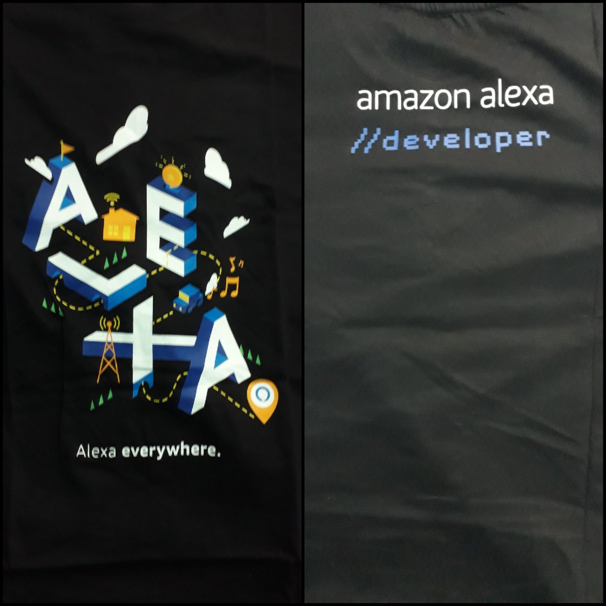 mo__aabid's tweet image. Woohoo!! Got amazon alexa developer tshirt 🎁😀
Thankyou @alexadevs @awscloud . It encourages me to create more skills for Alexa 😊.
#alexadeveloper #amazonalexa #alexaskill #Alexa