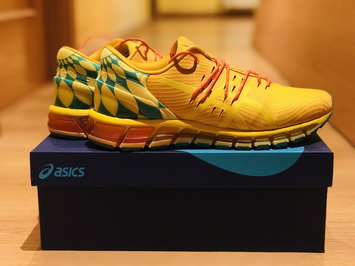AlbBarrantes's tweet photo. Punto y final a #30Días30ASICS con una de mis zapas favoritas las #Quantum360 homenaje a 100º Aniversario de #KihachiroOnitsuka, fundador de #ASICS ❤️👟 https://t.co/6pwDR5cvBI