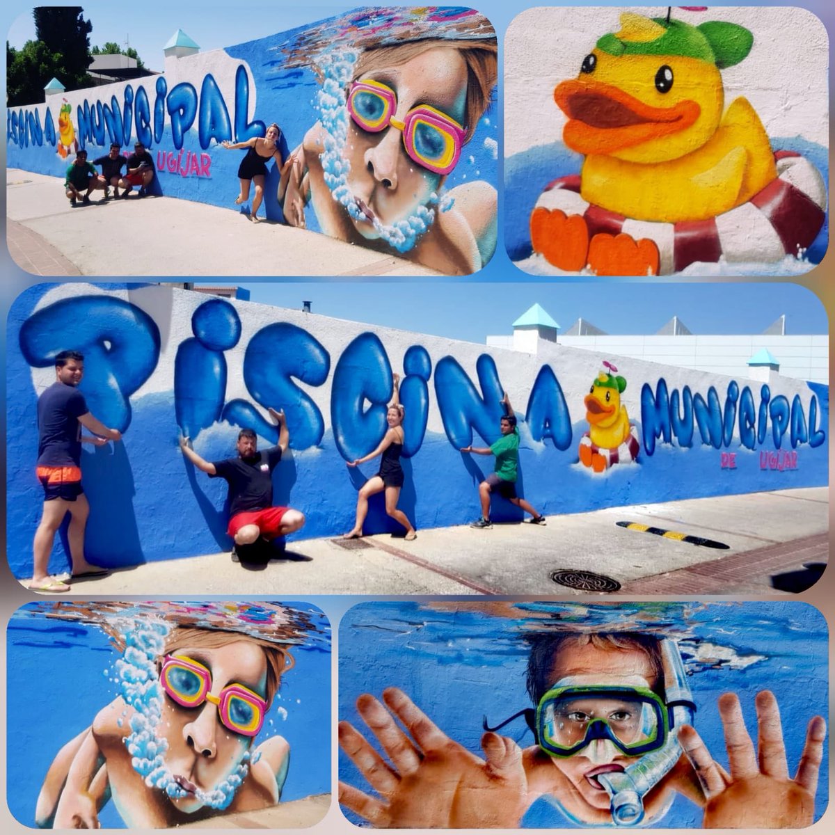 fedelia11's tweet photo. #Esperamos os guste el resultado de la #ExhibiciónDeGraffiti a cargo de #Nauni, #Danklabara e @Inma_wi en la fachada de la #PiscinaMunicipalDeUgíjar.
#ArteEnLaCalle #Graffiti
#UgíjarConLaCultura
#RefrescateEnUgíjar
Vive y disfruta el #Verano2019 en
#Ugíjar ❤️
@llenadevida_ https://t.co/YZis4IGBXO