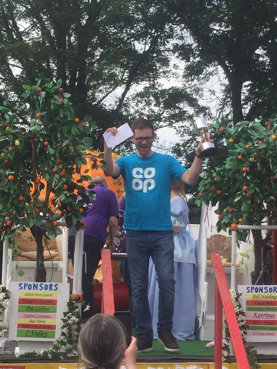 Amazing co-op float created by Pete Hayward and the area team. A great turn out at shifnal carnival and we even won 1st place for the float! 👏🎊🎉☀️🏆 #itswhatwedo #shifnal <a href="/webblegs78/">Liz Webb</a> <a href="/jodibogi/">Matt Arrigonie</a> <a href="/tinamitchell123/">Tina Mitchell</a> <a href="/Ianguest73/">Ian Guest</a>