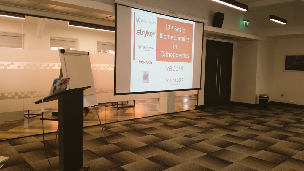 Basic Biomechanics in Orthopaedics (BBiOrth) tweet media