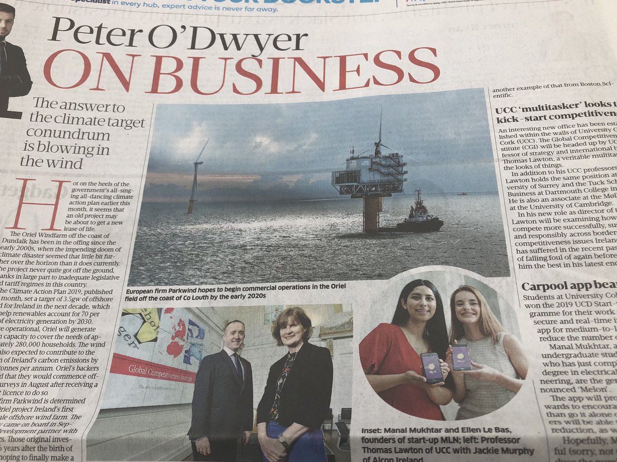 Our new Global Competitiveness Institute (CGI) is highlighted in today’s <a href="/sundaybusiness/">Fred</a> 

Professor Thomas Lawton <a href="/CUBSucc/">Cork University Business School (CUBS)</a> leads the CGI