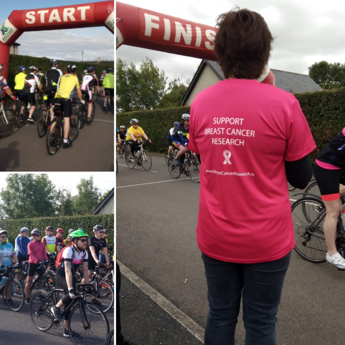 DeclanTKeogh's tweet photo. From Start to Finish, the @leinsterloop is a very well managed, marshalled and attended event throughout, with support from @KildareSP, raising much needed funds for Breast Cancer Research @BCResearchIre #LeinsterLoop #cycling #charity Keep it up! 👍 https://t.co/kPtv9OstYn