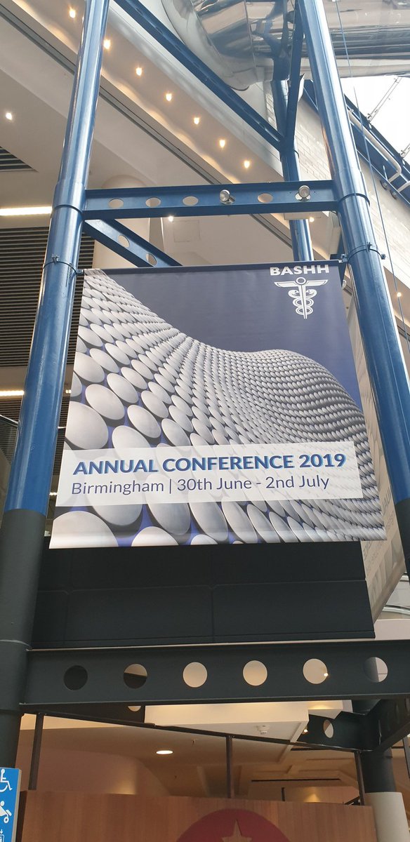 INFORM_HEALTH_'s tweet photo. We're here and looking forward to a great conference 😁 #BASHH2019 #InformHealth #Stand112 https://t.co/ZmmCPI6mw2
