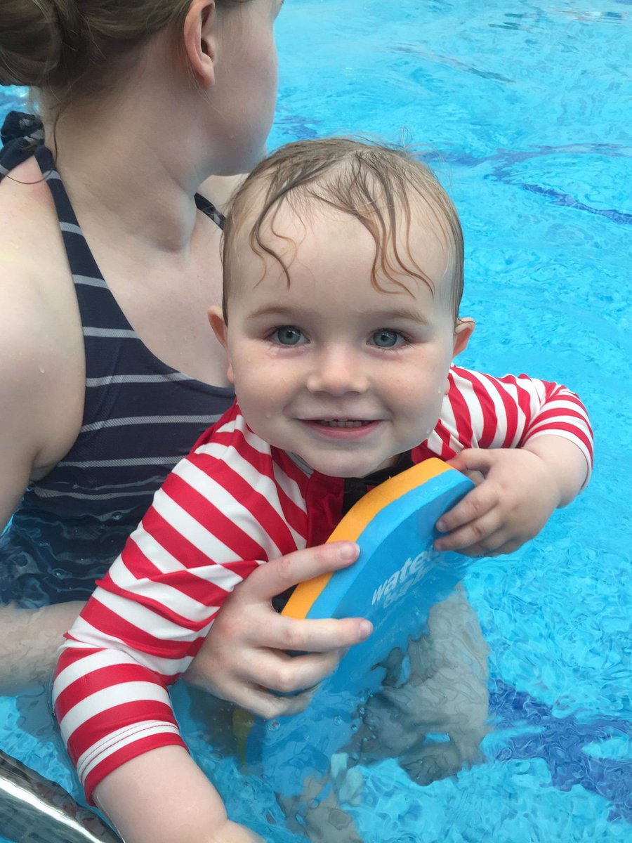 PaulTheDon89's tweet photo. Proud of my 18 month old son Leo for doing his @WaterBabies @Tommys_baby #splashathon today! Raising £275 😁😁. 💙❤️ #pirateboy https://t.co/4wRHZd46Cl