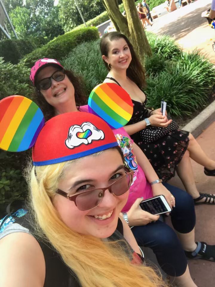 lawflunkie's tweet photo. @ABC7NY Disney Pride at it’s best with my daughters! https://t.co/Ss8Ev6cUbE