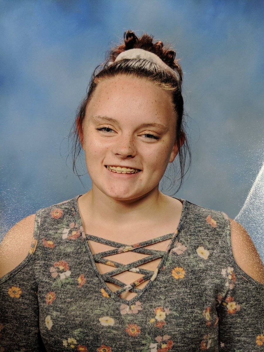 NEStatePatrol's tweet photo. Endangered Missing Advisory: Please RT 
Thayer County:Hebron 
Hailey Baca, 14 yr old female, last seen in a 2001 Gold Ford Taurus with in-transits, driven by Kenton Meyer, 21 year old male. If you see either one call Thayer County Sheriff at 402-768-6139. https://t.co/sAkgzSsGEk