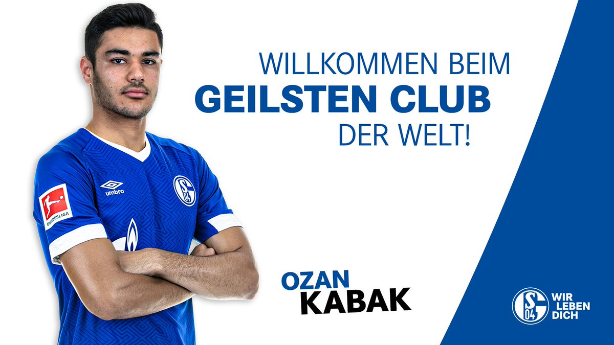 Königsblauer Neuzugang: Gestatten, Ozan #Kabak! // Schalke 04‘e hoşgeldin Ozan! Bize geldiğin için çok mutluyuz! 🔵👊🏽⚪️

#S04 | #WirLebenDich | #MV2019