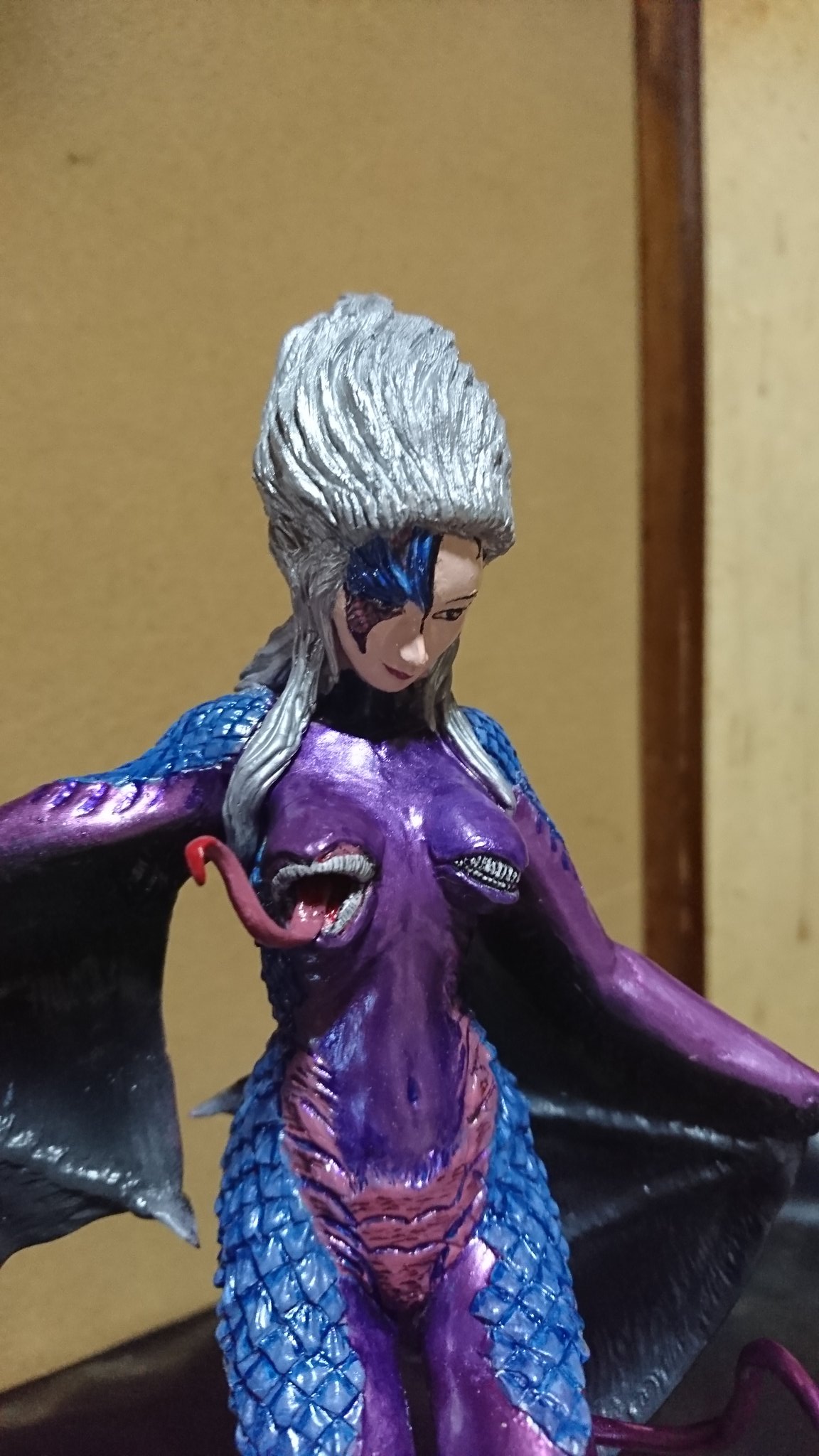 とみさん 大怪人ビシュム 完成 仮面ライダーブラック 大怪人ビシュム T Co K95irzsvbu Twitter