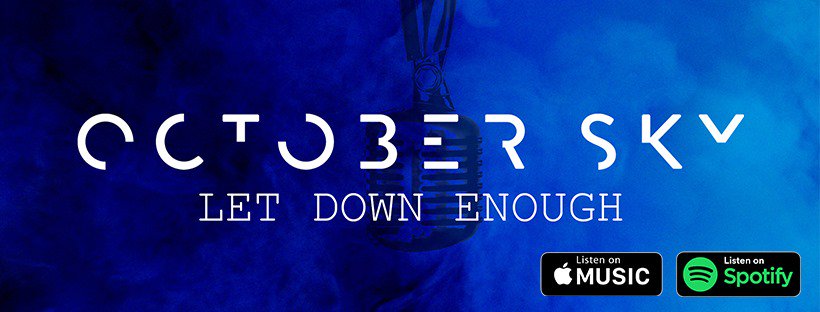 New song out NOW. It's called 'Let Down Enough'. Use this link to listen to the track: lnk.to/Hthoanm3 🤘