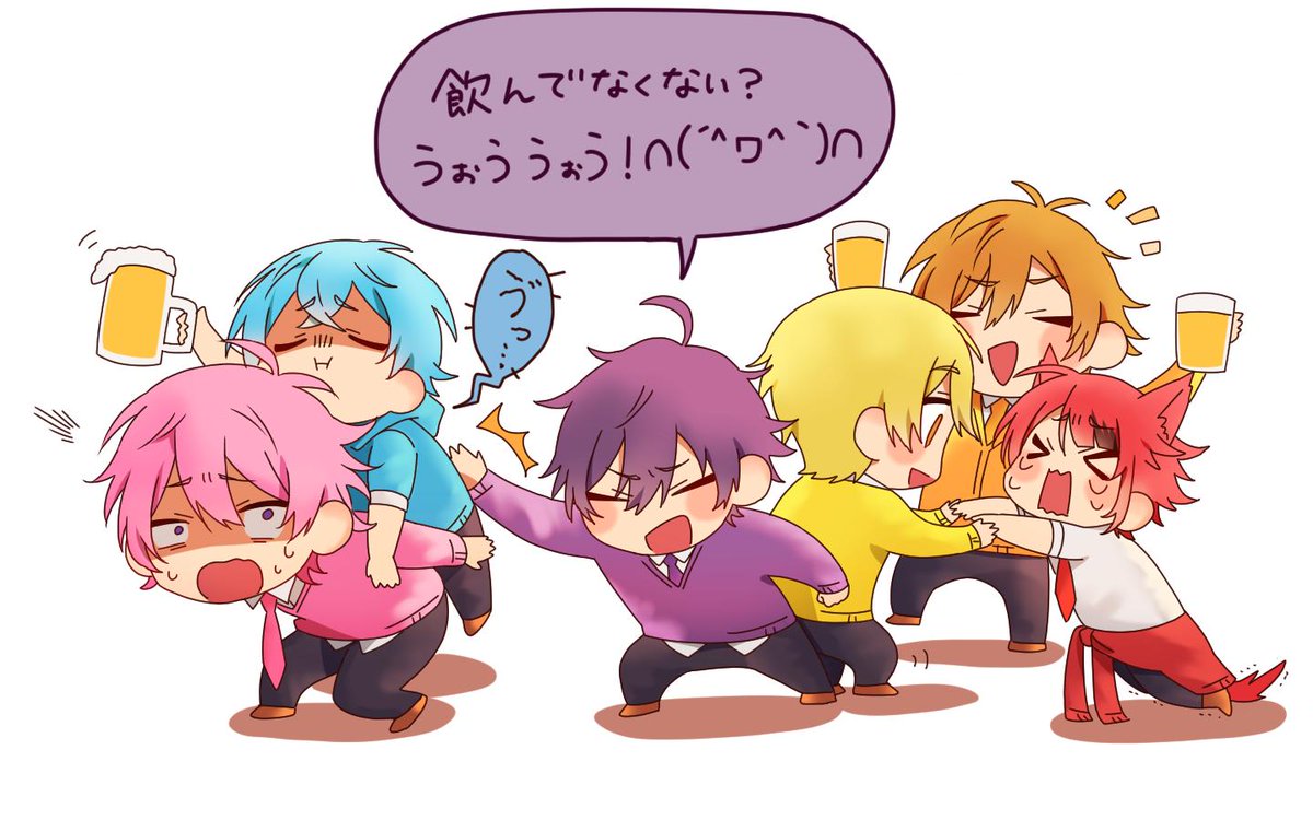 飲んでなくない?うぉううぉう! ∩('^ヮ^`)∩  #すとぷりギャラリー 