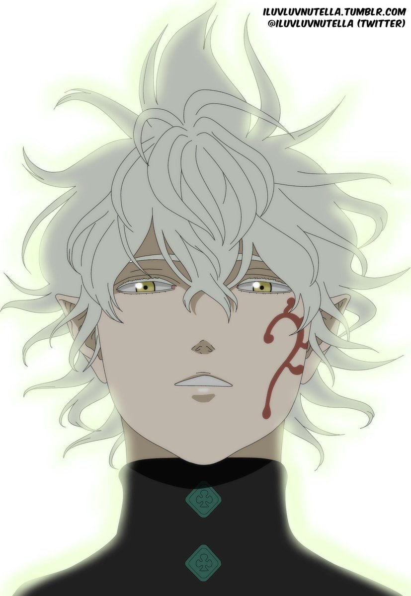just wanna see Yuno with full white hair 😄 #ブラッククローバー