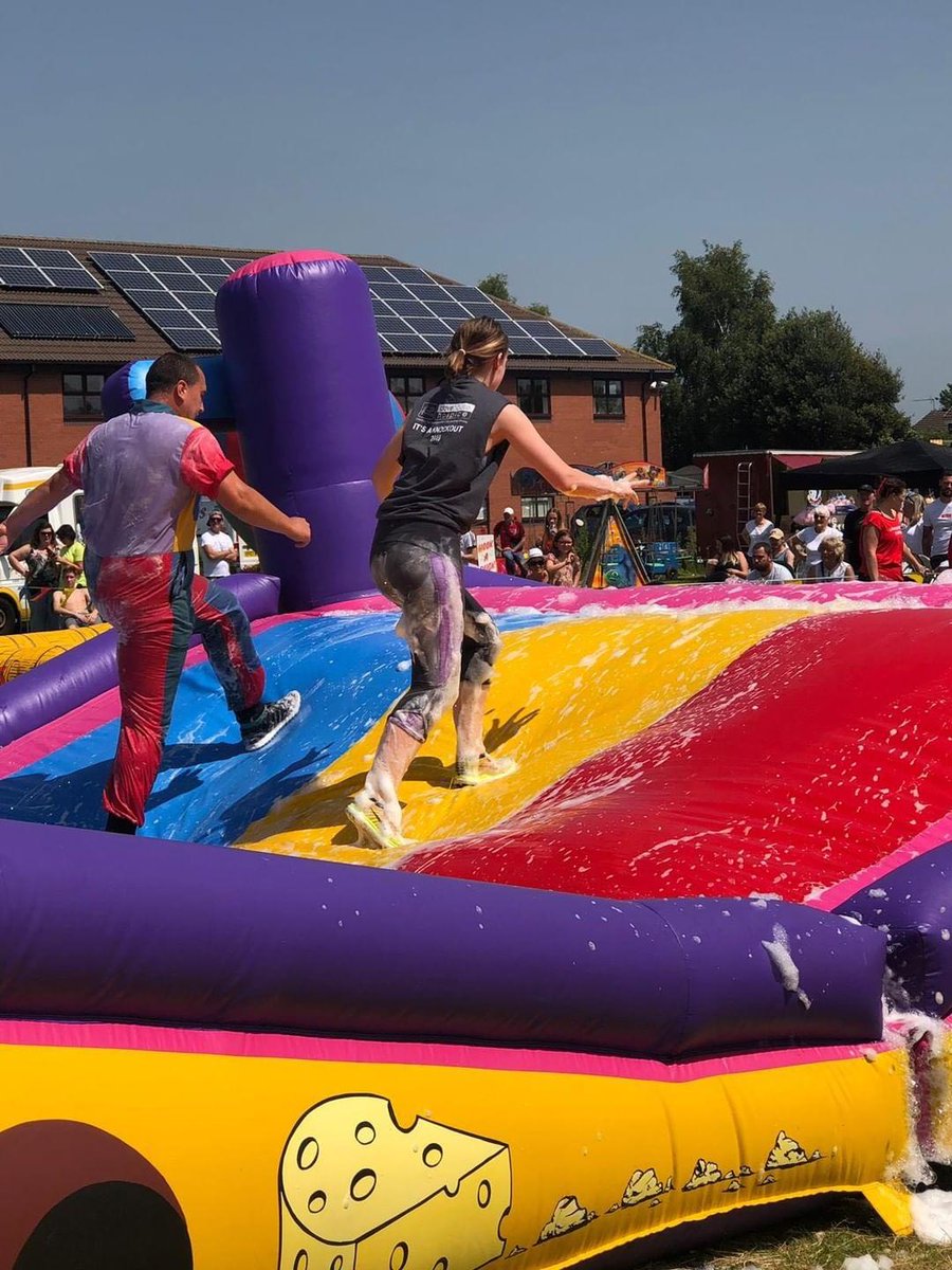 Congratulations to the two staff teams from <a href="/SMCHull/">SMCHull</a> who participated in <a href="/Dove_House/">Dove House Hospice</a> 'It's A Knockout' yesterday raising funds in memory of Mr Clymo.
Team PE romped home the winners ! 👏 <a href="/smc_sport/">SMC Sport</a>