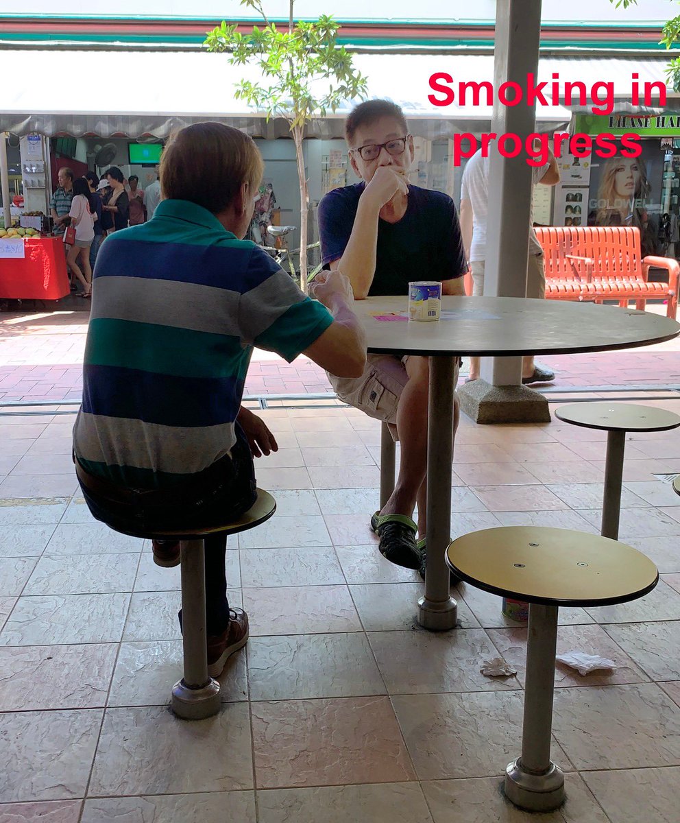 jwteo's tweet photo. Smoking at Food Centre https://t.co/UZHBtJaO4U