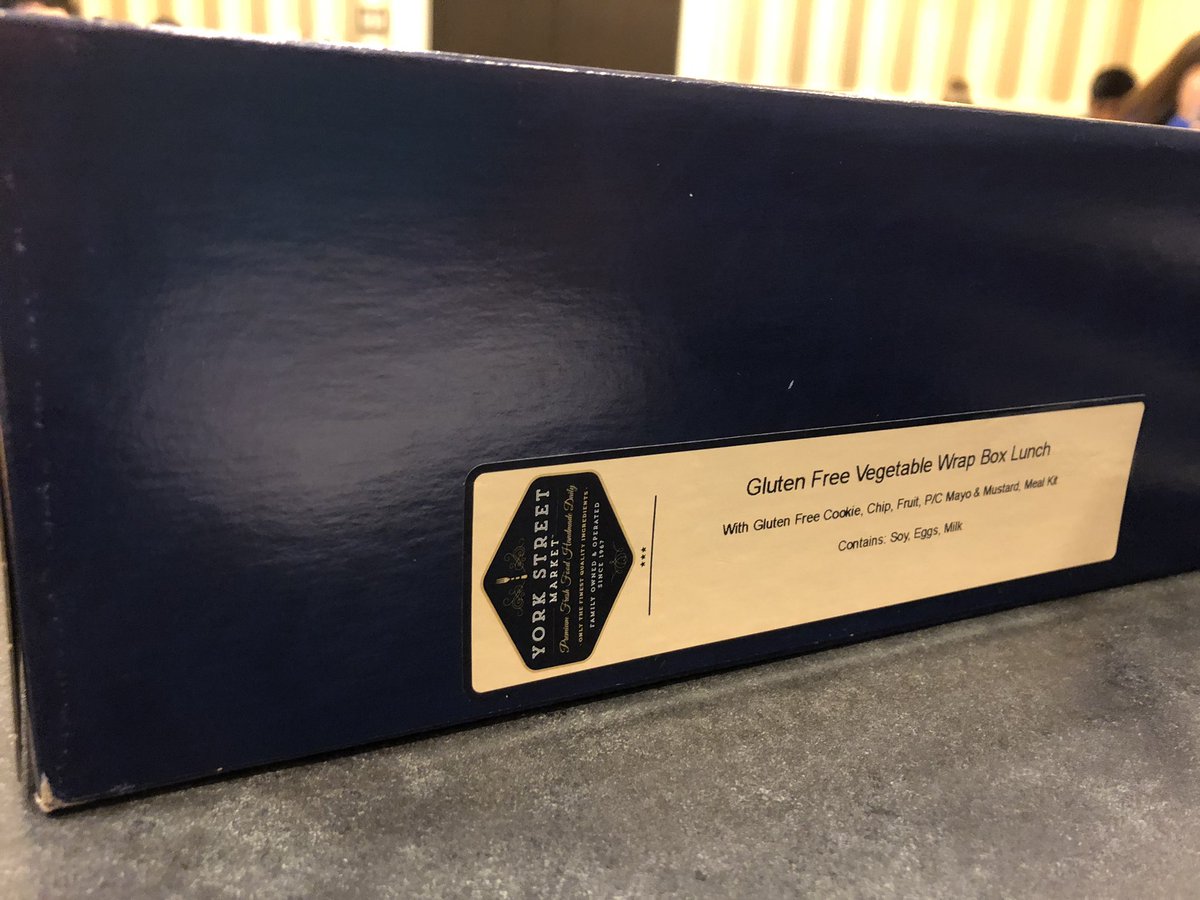 AQuarles20's tweet image. If you’re coordinating or judging a @NationalTSA event today, I highly recommend this lunch option! So yummy! &amp;amp; if you’re jealous I actually had food at a conference, drop by the judges room (Chesapeake A) &amp;amp; volunteer to judge tomorrow! #WillWorkForFood #OneTSA #ModelTheWay