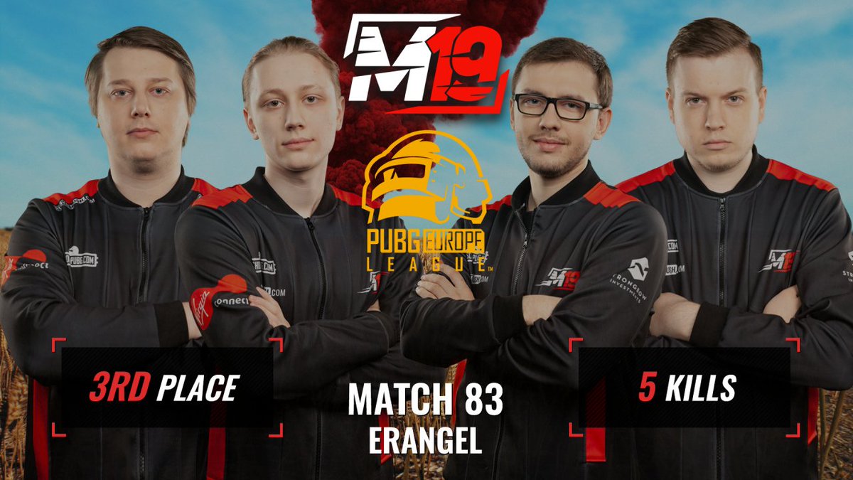 We are fighting until the end. 

M19 Team Stream: twitch.tv/pel_esports_m19   
Main Stream: twitch.tv/pel_esports_ru   

#PUBG #PEL #M19