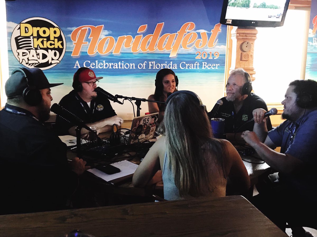 Great Floridafest event yesterday at Jax 5th Ave. dropkick radio ( Dropkick Radio )show was the bomb. Even Nicole made a guest appearance on the show. Thanks to all of our friends who showed up to support.  Love you guys.