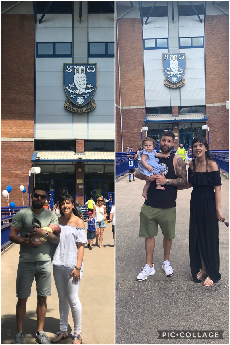 1 year on #2weeksold #1yearand2weeksold #swfc #OwlsInThePark 🔵⚪️