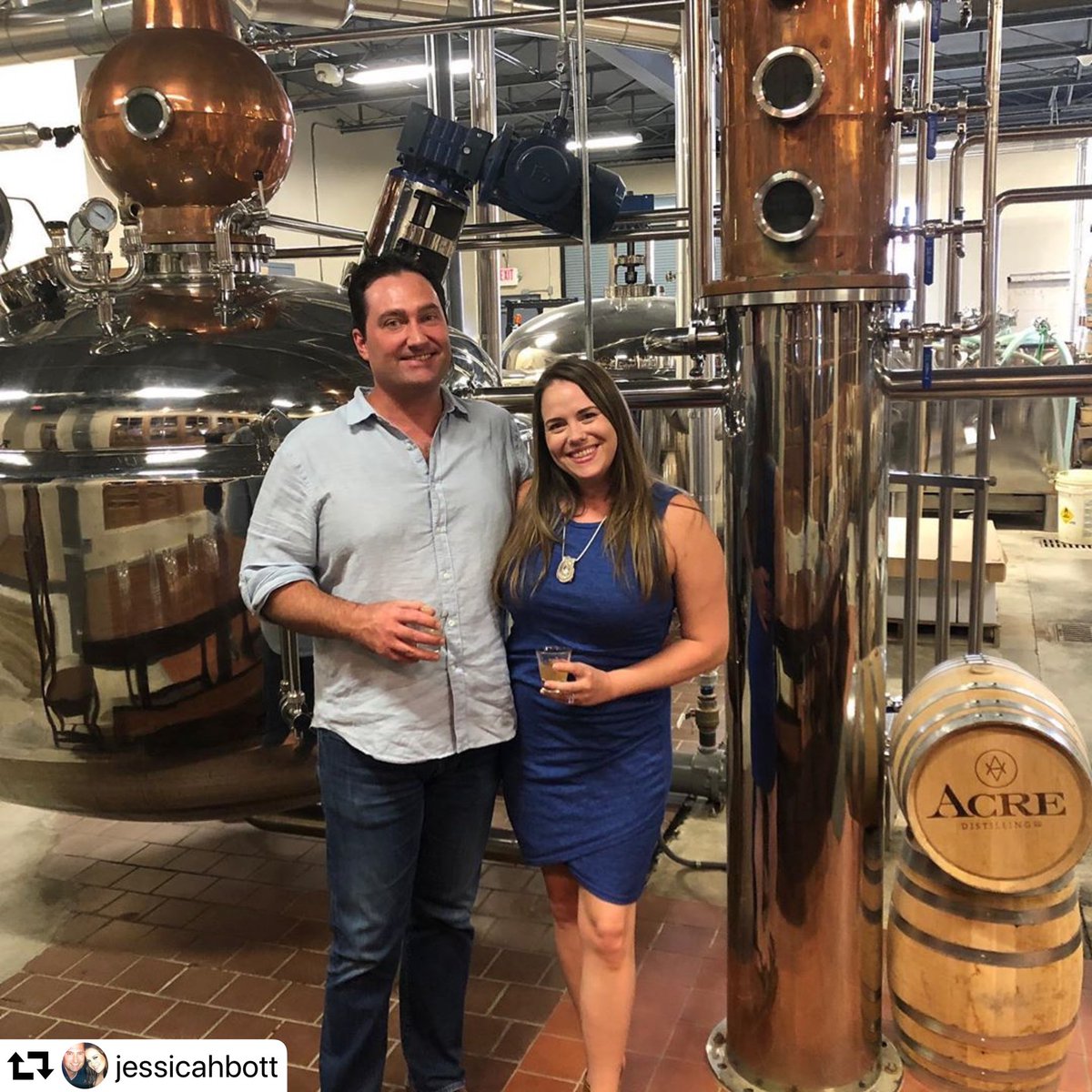 #DistilleryTour + Tasting Guest Pics! 🤩🥃 #repost jessicahbott/instagram
・・・
We had all the fun at the <a href="/acredistilling/">Acre Distilling | Texas Spirits</a> tasting! Fun way to spend a Saturday. I love you bott.matthew BEST HUSBAND EVER!!!
