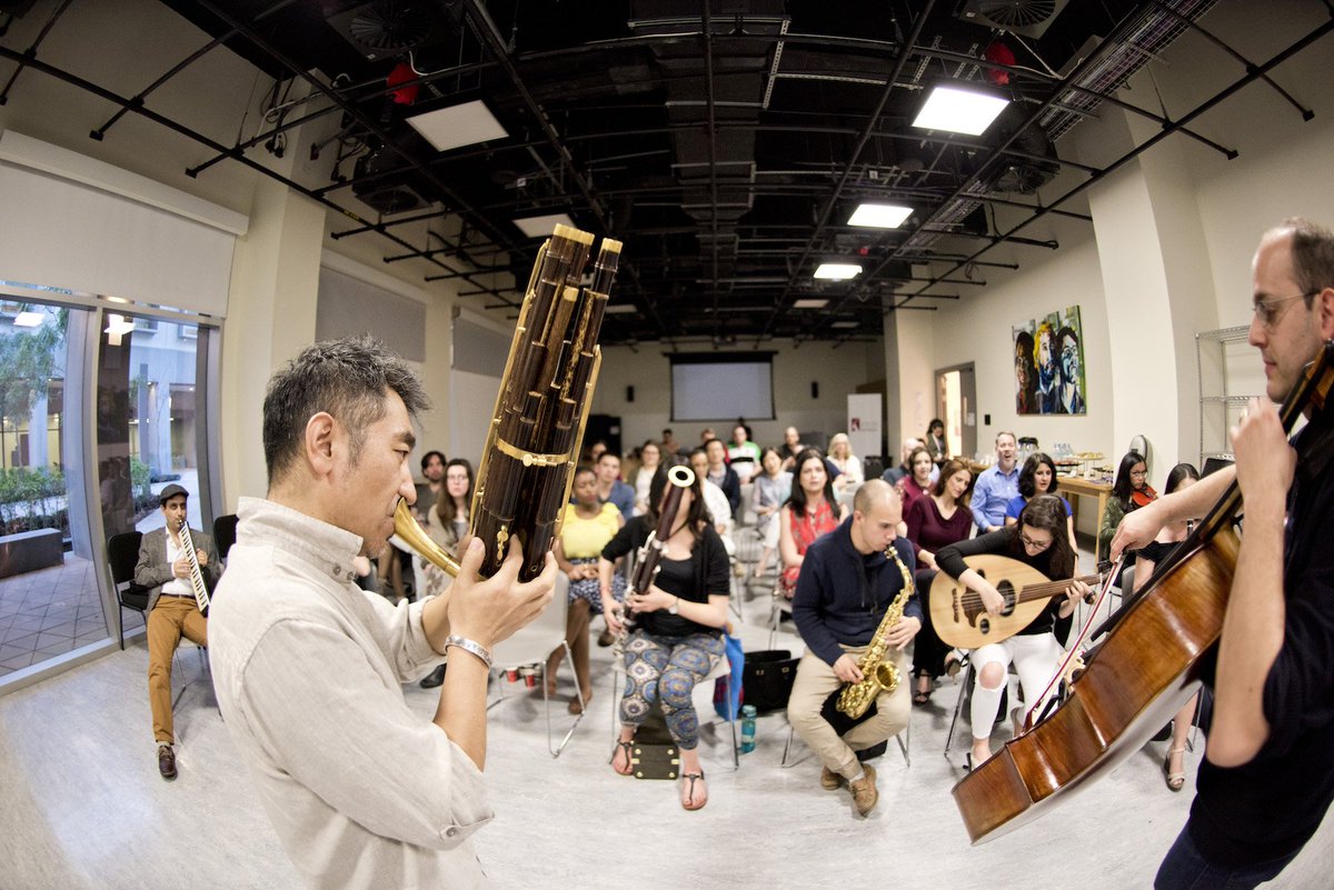 silkroadproject's tweet photo. Silkroad is on a summer break from performance activities, but same is not true for our artists! We'll be sharing opportunities for you to see our artists in their capacities outside of Silkroad. Give them some love and enjoy. 😁❤️ https://t.co/X9X35lC644