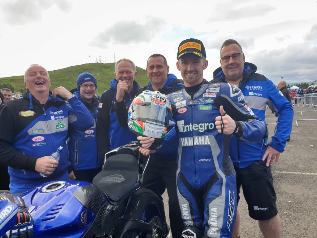JackKennedy14's tweet photo. Unbelievable day’s racing 😃, delighted to come away from Knockhill doing the double in wet and dry conditions and back leading the championship ✊🏼 credit to my team @AppyBikes 🙌🏼 #KnockhillKnockout #GiddyUp https://t.co/S9MPWGST1g