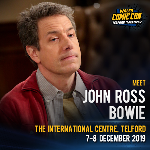 NEW MEDIA GUEST #WCC2019 - John Ross Bowie #TheBigBangTheory #Speechless #Glee #Reno911