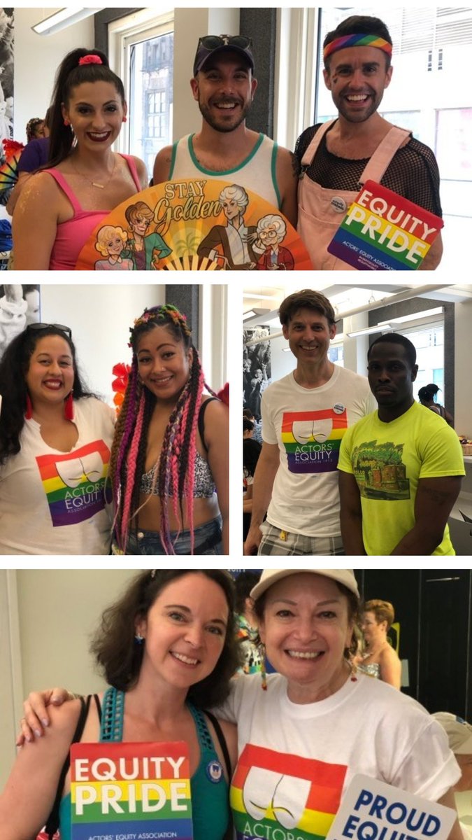 ActorsEquity's tweet photo. Getting ready for #WorldPride
Share your pictures using #EquityPride ! https://t.co/STHY7gGSlY
