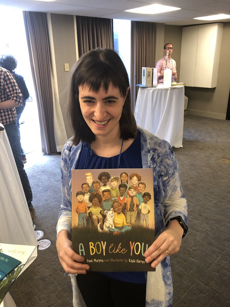 frankmurphy2009's tweet photo. Thank you, Susan!! Loved chatting with you about #ABoyLikeYou at #Ci7 @ABAbook in #Pittsburgh! Definitely want to stop by [words] soon! @SleepingBearBks #kidlit @wordsbookstore https://t.co/cM4YpWFU6T