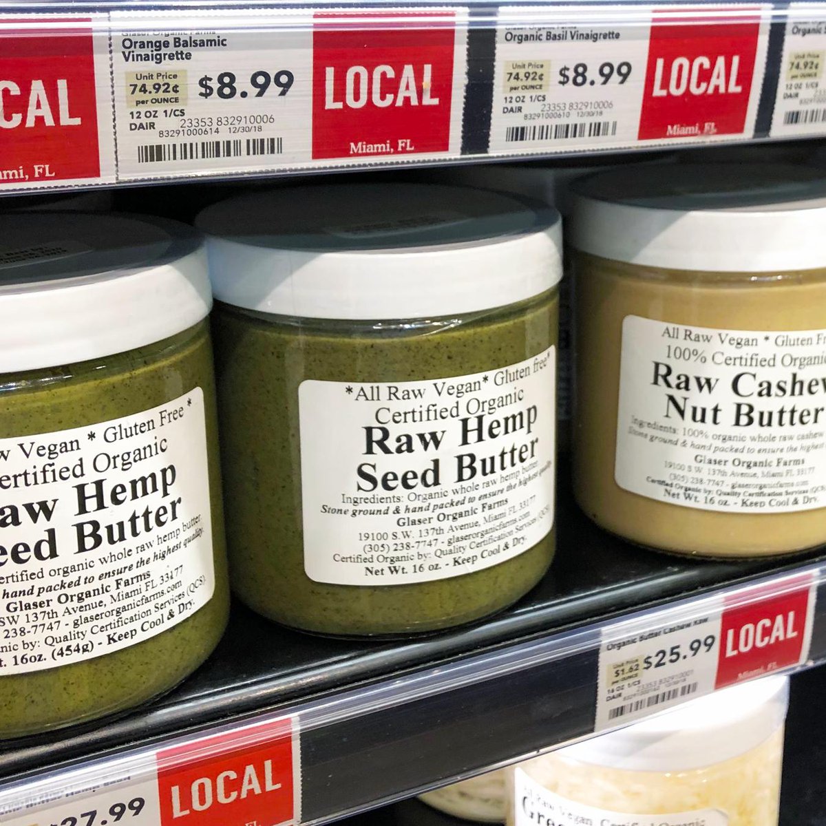 VisionEarth's tweet photo. If you haven't tried the Raw Hemp Seed Butter from Glaser Farms, you should give it a chance, we promise you will love it! https://t.co/We22tCsMhT