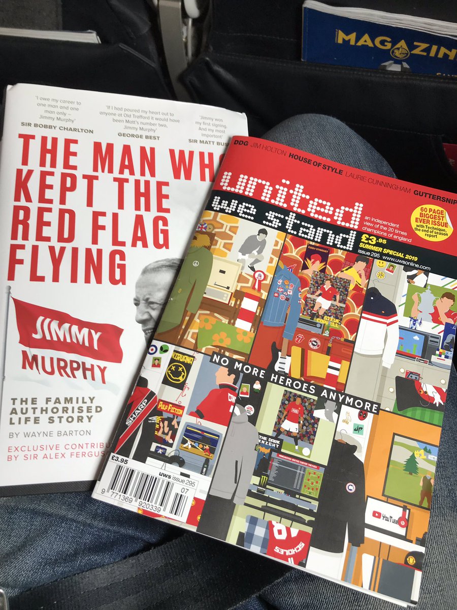 On my way to Paris for a weeks work...time for some reading...both old and new! @JimmyMurphyBook @UWSmag Every ‘fan’ should read @WayneSBarton book about Jimmy...some just might get some perspective about what a bad season really looks like! #UTFR 🙂