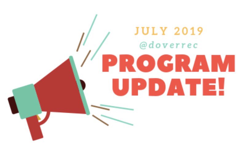 doverrecma's tweet image. Our July #ConstantContact #ProgramUpdate has been sent...
In it you can check-out our fully inclusive, July #doverrec calendar to see EVERYTHING on our upcoming program schedule!
