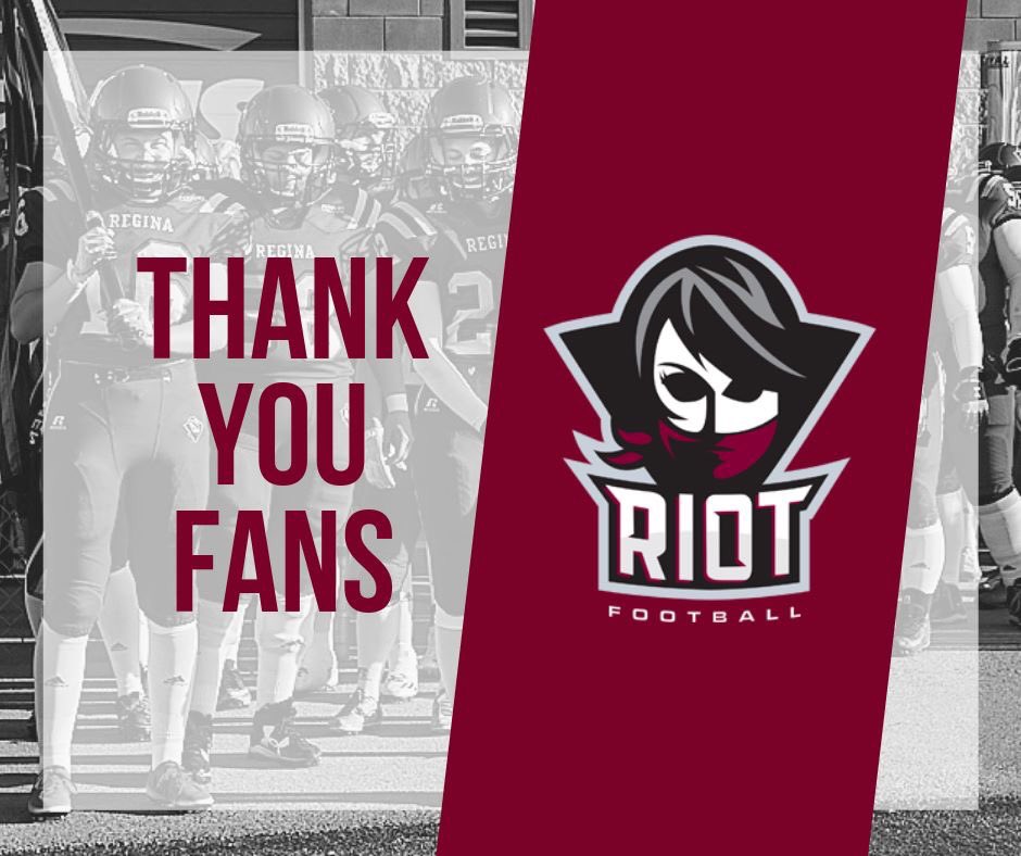ReginaRiot's tweet photo. Thanks, #ReginaRiot fans!
Your support means the world to us!
#Riot19 #WWCFL #WomensTackleFootball https://t.co/gpgoZQUUiK