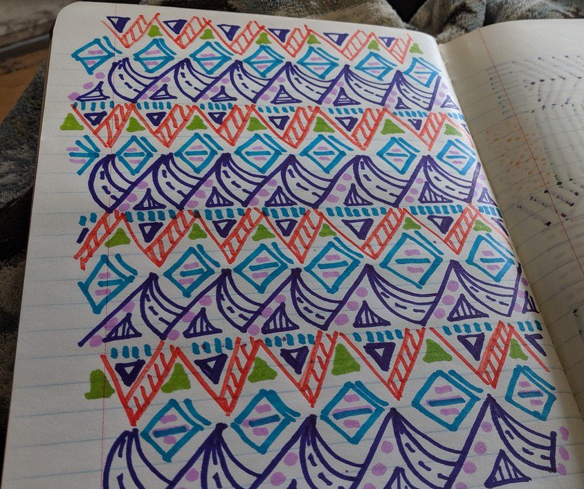 PaulaKrieg's tweet photo. Morning #patterns for #mathphoto19 https://t.co/Tqt7CCNBNe