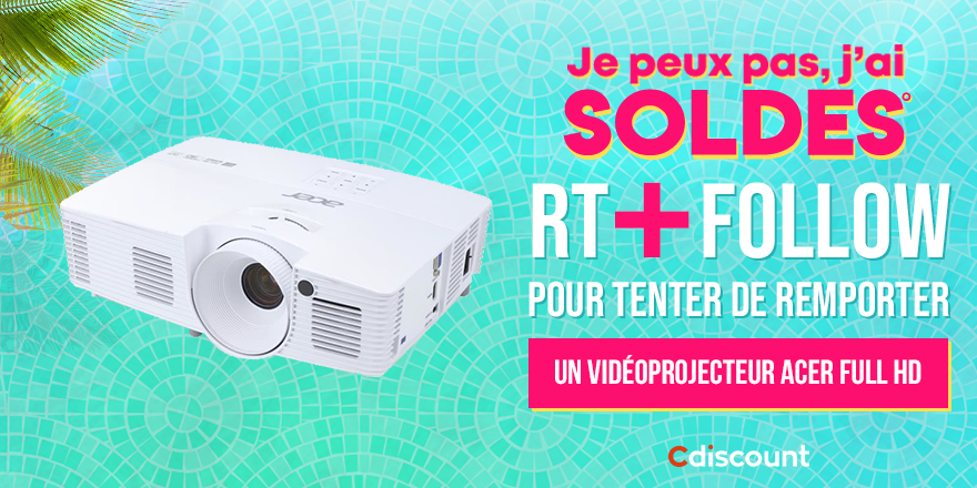 Cdiscount tweet media