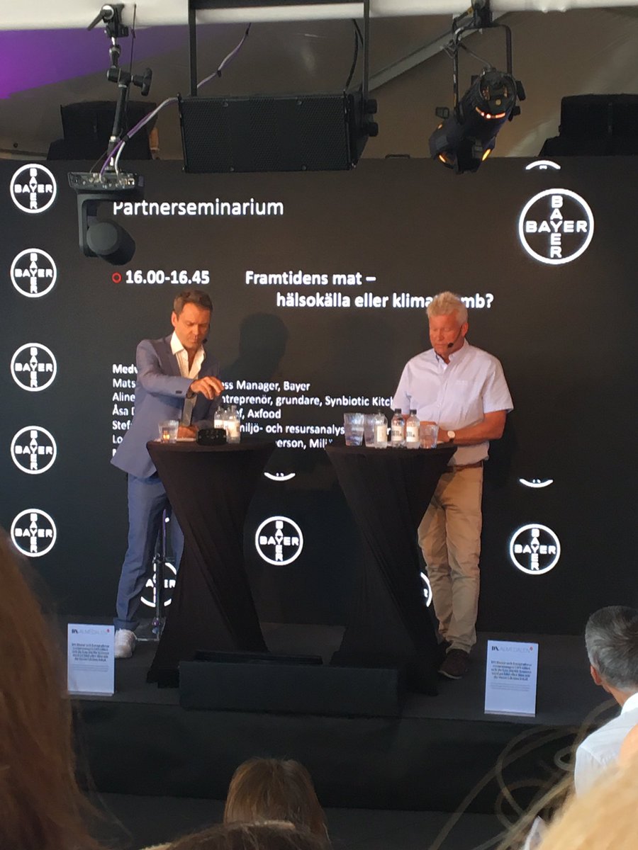 Först seminariet denna vecka. Framtidens mat! <a href="/dagensnyheter/">Dagens Nyheter</a> med hälsokälla eller klimatbomb som tema. Tänker att både <a href="/ess_forskning/">ESS Sverige</a> och <a href="/Krinova_Park/">Krinova</a> kan hjälpa till.