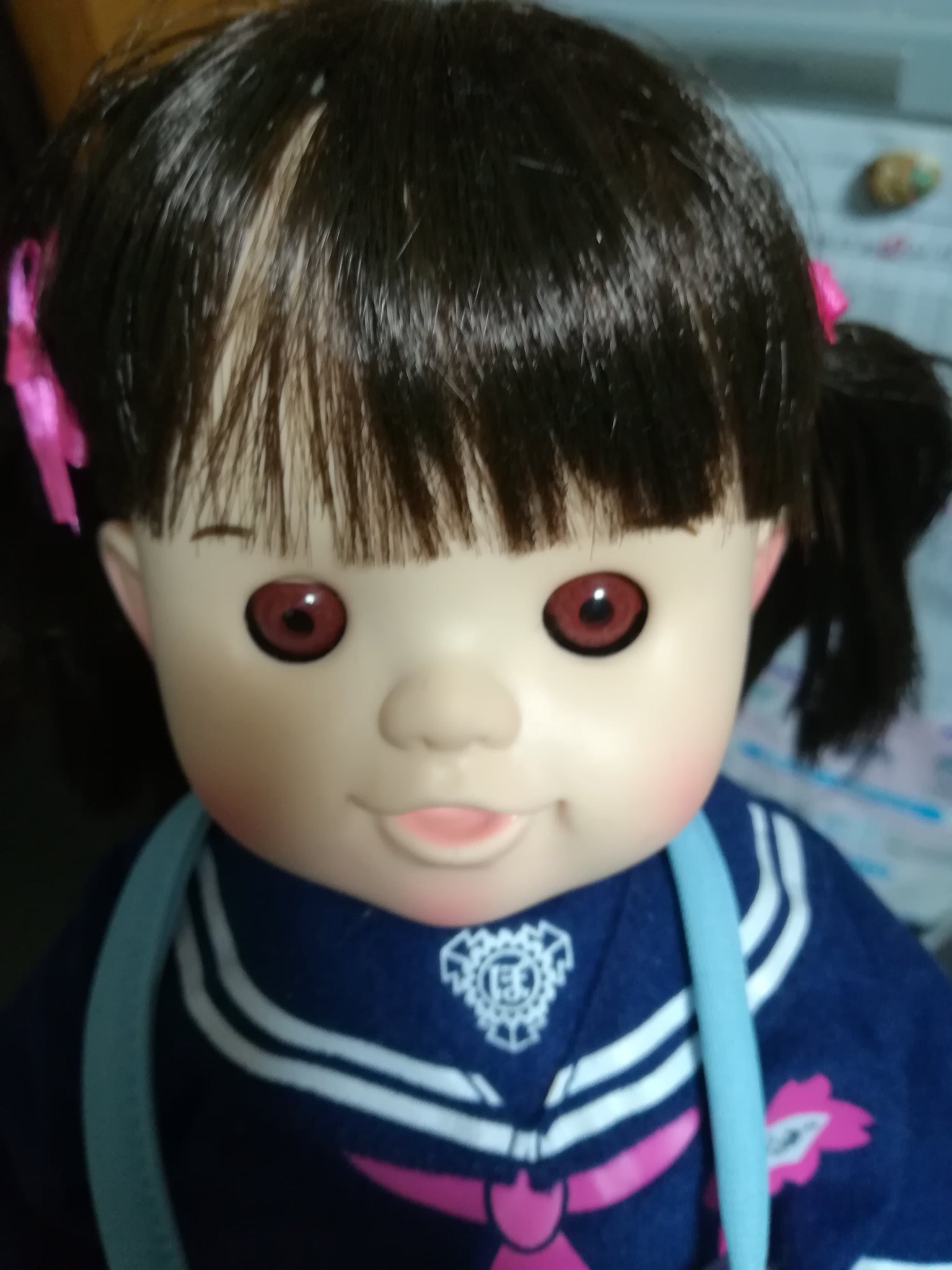 藤本康志 リスナップ 嫁の実家にある人形 眼が物凄い怖い 絶対大阪には持ってこないで欲しいし 子供にこれで遊ばせないで欲しい T Co Ps8cejp4ec Twitter