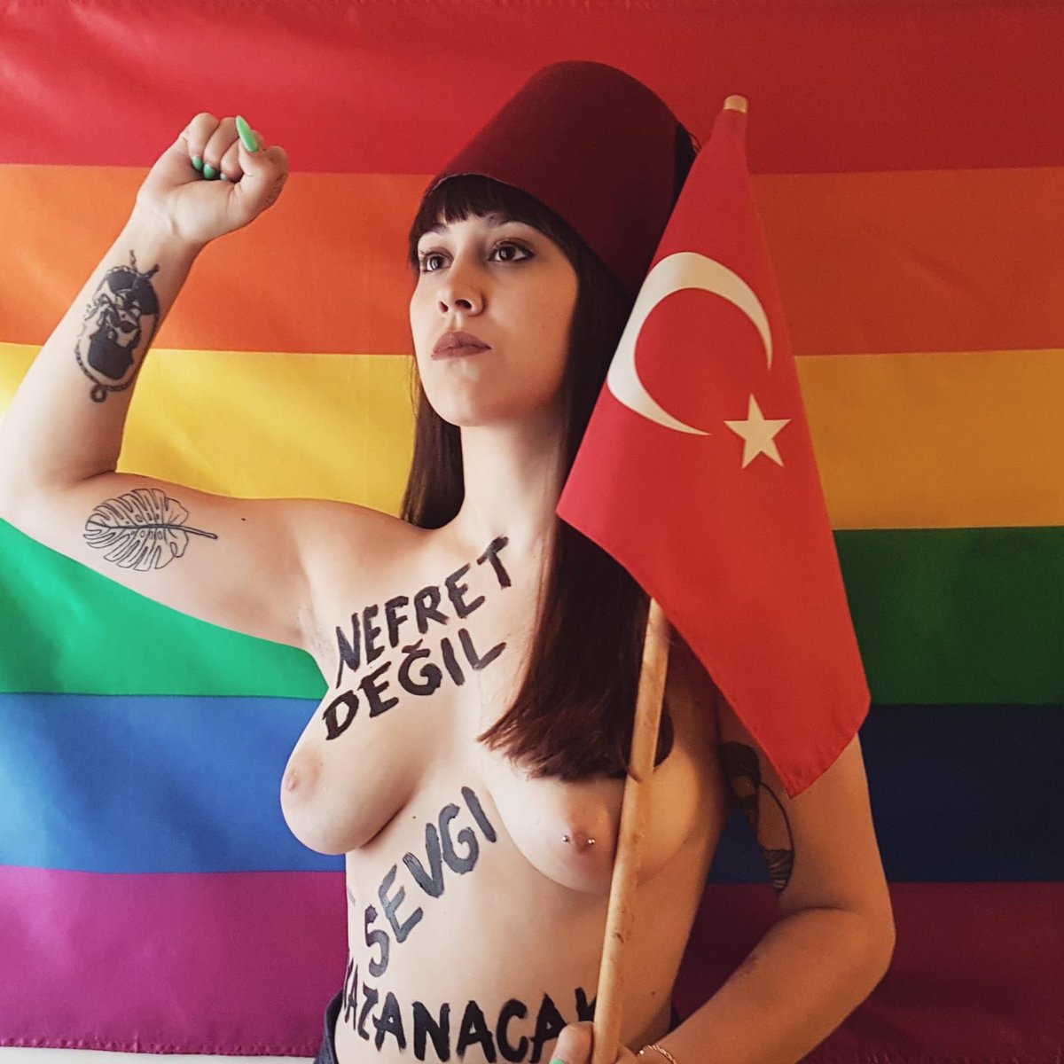 FEMEN encourages political authorities to speak louder against discriminati...
