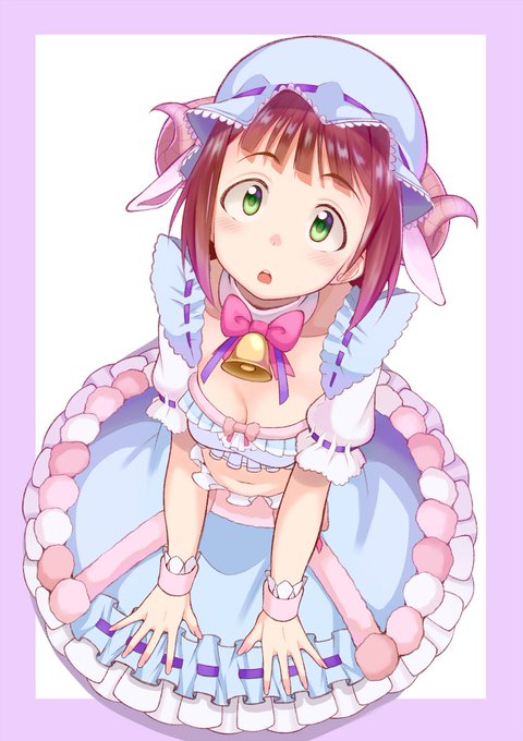 普通の目バージョンも 