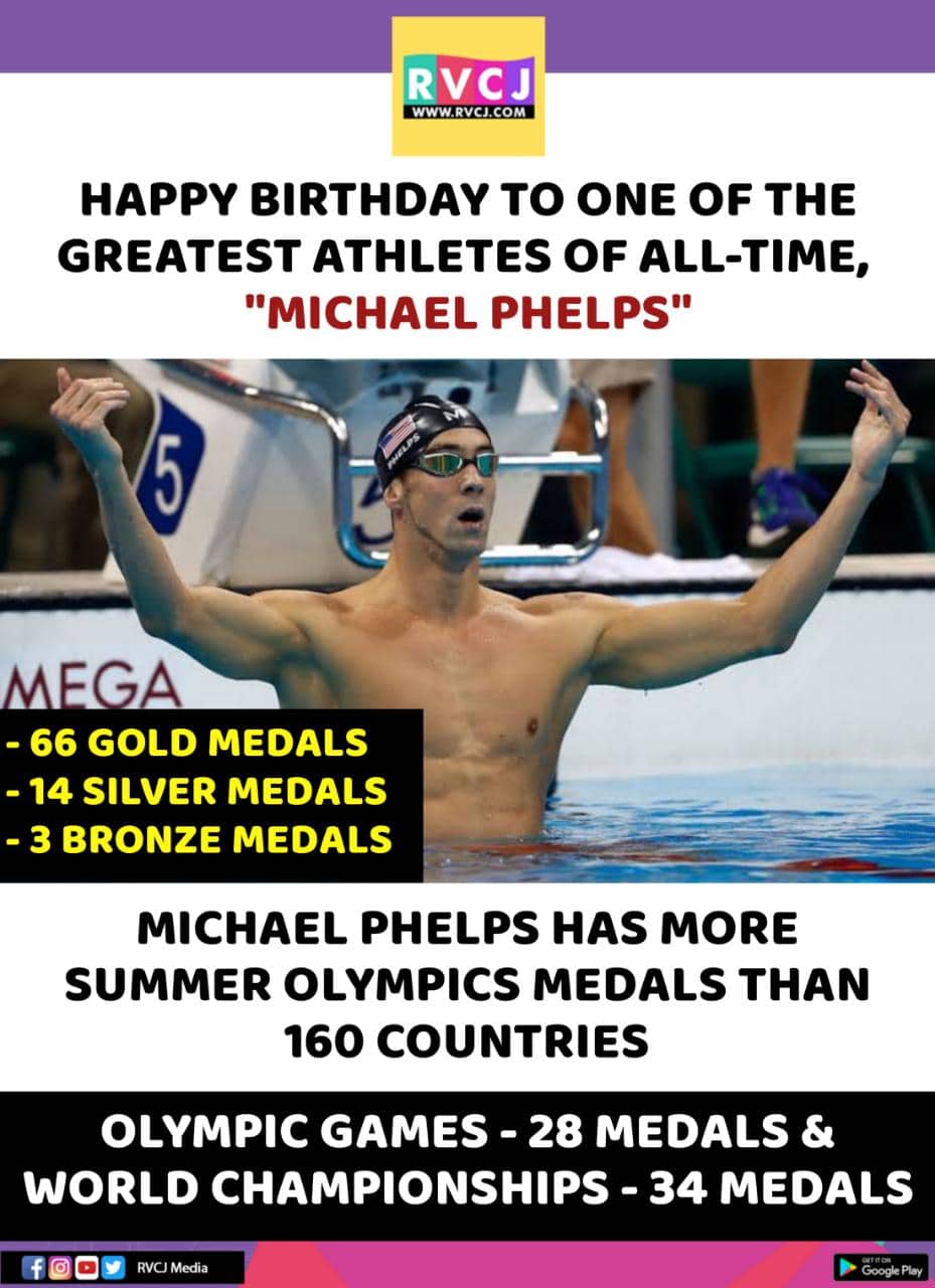 Happy Birthday GOAT Michael Phelps! 
