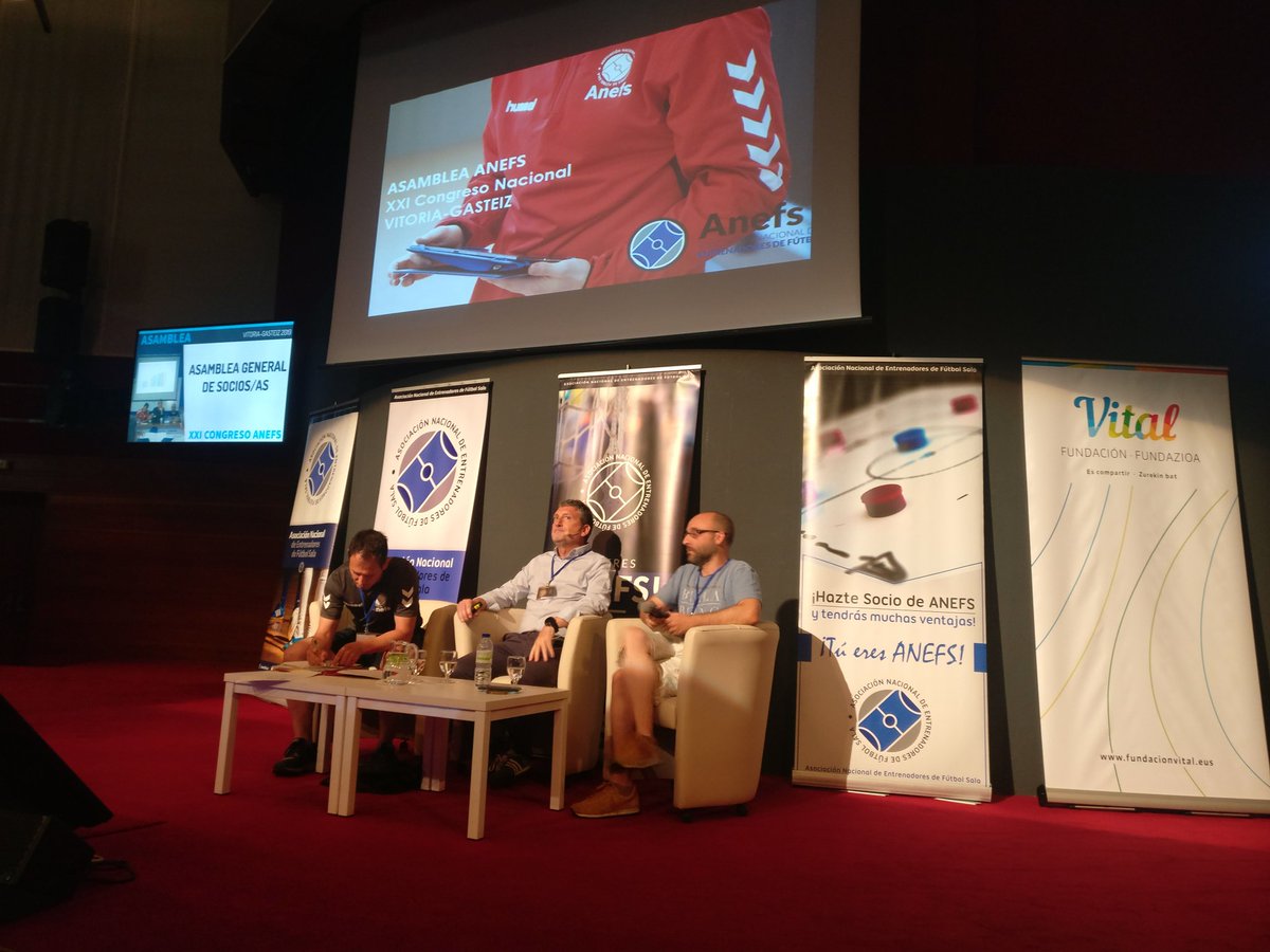 Anefs's tweet photo. Fin al XXI Congreso ANEFS.
Un nuevo éxito de participación y una gran puesta en escena por parte de nuestros compañeros de Vitoria-Gasteiz.
¡Muchas felicidades a todos por hacerlo posible!
Nos vemos el año que viene en...
#futsal #entrenadores #CONGRESOANEFS https://t.co/lqIiTpcYrc
