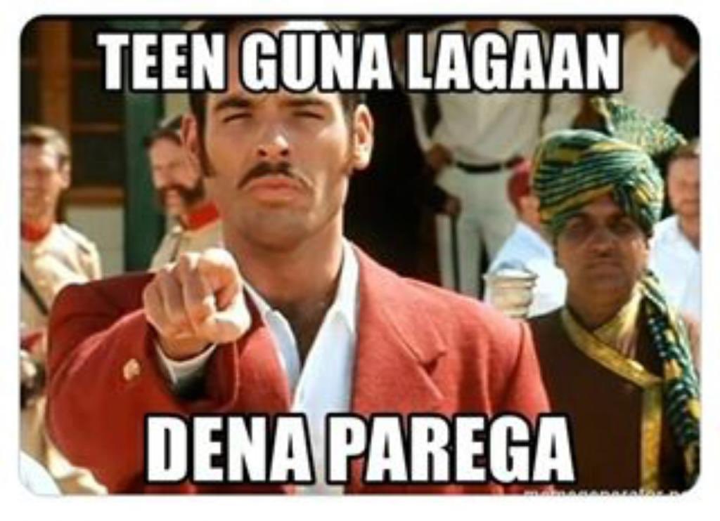 Eng to India "Aaj tum Teen guna lagaan do ge " #Engvsindia #ICCCWC2019