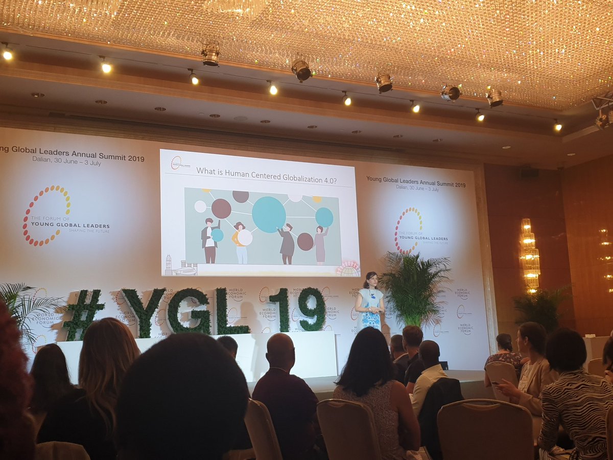 aminatakn's tweet photo. #YGL19 in Dalian, China, day1 : meeting the new and the past classes, learning about human centric leadership, authentic leadership and hearing the @wef founder on why he started these institutions. Super jetlagged, but loving it. https://t.co/csMDVTEcaD