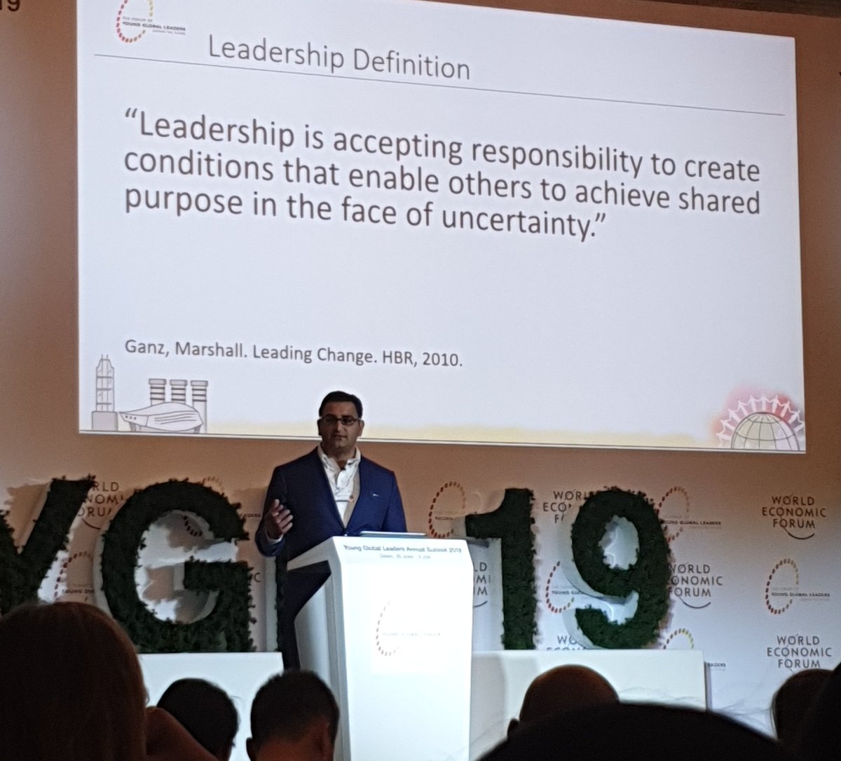 aminatakn's tweet photo. #YGL19 in Dalian, China, day1 : meeting the new and the past classes, learning about human centric leadership, authentic leadership and hearing the @wef founder on why he started these institutions. Super jetlagged, but loving it. https://t.co/csMDVTEcaD