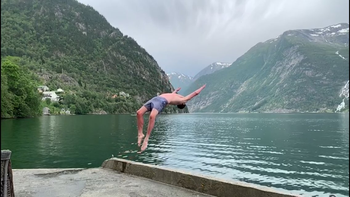 Last dip before home time