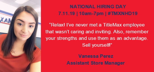 Tips for a candidate attending #TMXNHD19 on july 11, 10am-7pm?