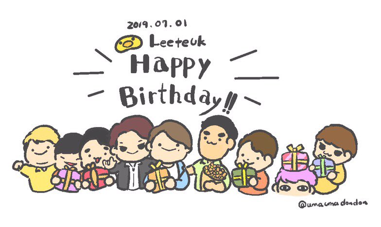 umaumadondon's tweet photo. イトゥクさんお誕生日おめでとうございます🎉🎈SJのリーダーがあなたでほんとによかった！だいすきです！

#박정수_늘_고맙고_사랑한다
#HappyLeeteukDay
#Leeteuk #이특 https://t.co/b97EqC33kI