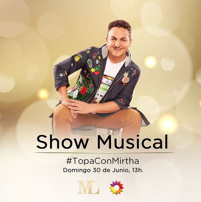 diegotopaok's tweet photo. ¡Buen domingo para todos! Nos vemos hoy a las 13hs almorzando con @mirthalegrand por @eltreceoficial 😉 #TopaConMirtha https://t.co/hk3Yuq9MTS