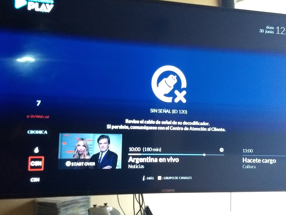 claudialelez's tweet photo. Ups...no se puede ver @C5N en CABA... https://t.co/042cAoIYd9