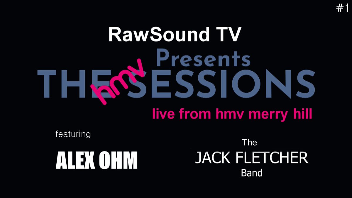 RawSoundTV's tweet image. ⭐The HMV Sessions⭐
feat. Live in-store Performances  from @al_ohm &amp;amp; @jackfband 
OUT NOW ON @RawSoundTV 
youtu.be/sZKk7OwdWzE
